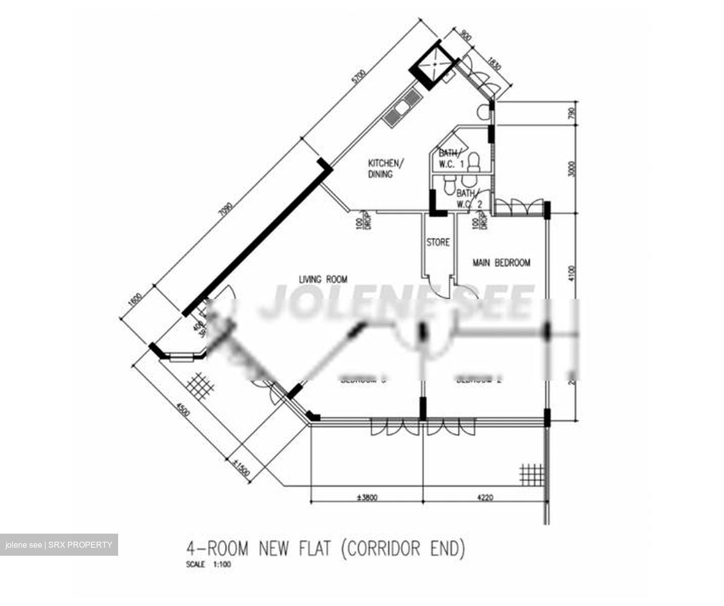 Blk 113 Hwi Yoh Ville (Serangoon), HDB 4 Rooms #634199901